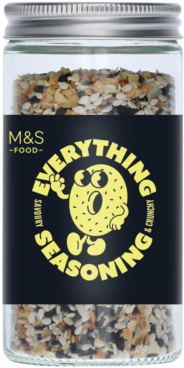 Marks & Spencer Směs sezamových semínek, sušené cibule, semínek máku a česneku