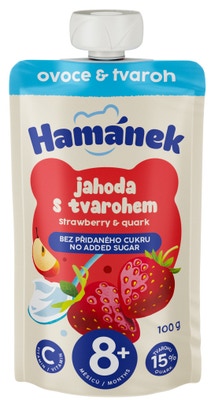 Hamánek Jahoda s tvarohem