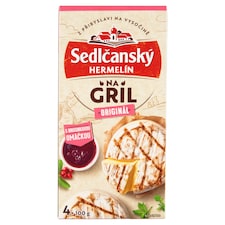 Sedlčanský Hermelín na gril originál s brusinkovou omáčkou 450g