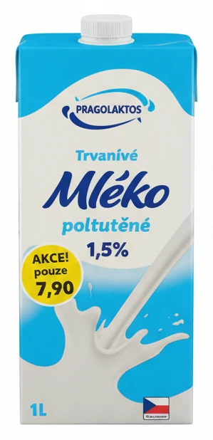 PRAGOLAKTOS Trvanlivé mléko polotučné
