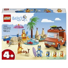LEGO Bluey 11202 Bluey a rodinný výlet autem na pláž