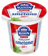 Zakysaná smetana De Luxe 20% Kunín
