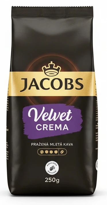 Káva Jacobs Velvet Crema