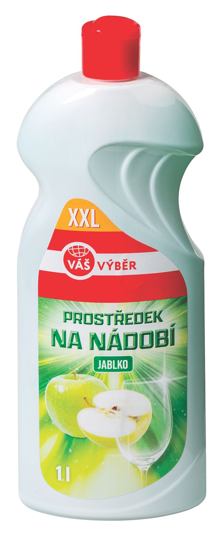 Prostředek na nádobí jablko 1000ml