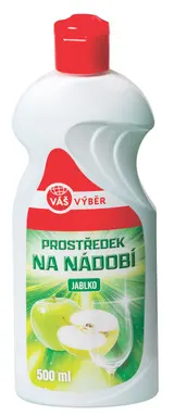 Prostředek na nádobí jablko 500ml