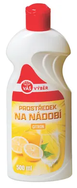 Prostředek na nádobí citron 500ml