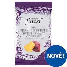 Finest Bio batátové chipsy s mořskou solí 100g