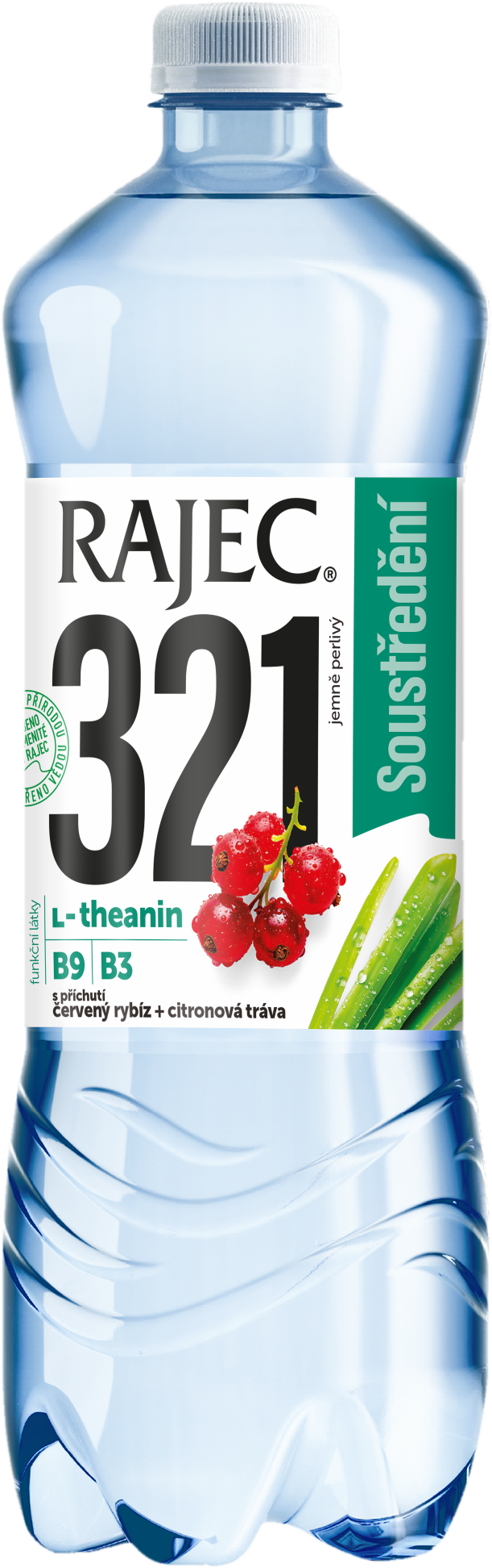 Rajec 321 s příchutí červeného rybízu a citronové trávy
