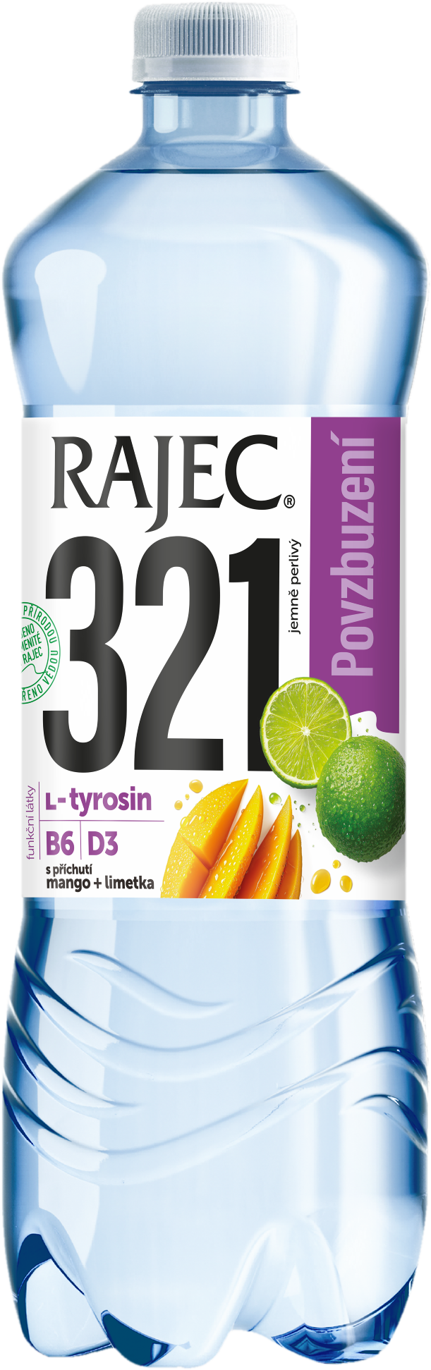 Rajec 321 s příchutí manga a limetky