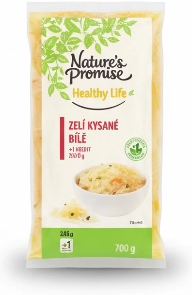 Nature's Promise Healthy Life Zelí kysané bílé
