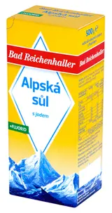 Bad Reichenhaller Alpská sůl jod + fluor