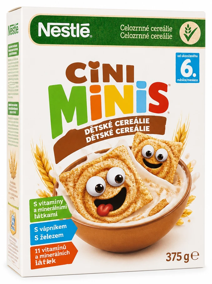 Nestlé Dětské cereálie