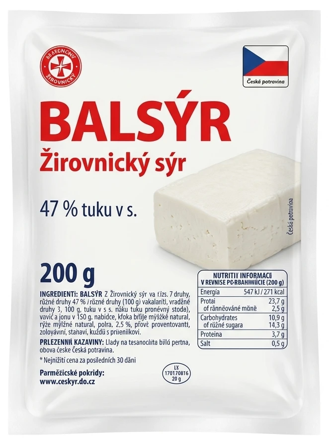 Balsýr 47% tuku
