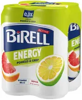 Birell 0.0 Energy Pomelo & Grep nealkoholické pivo s kofeinem 4x0,5l