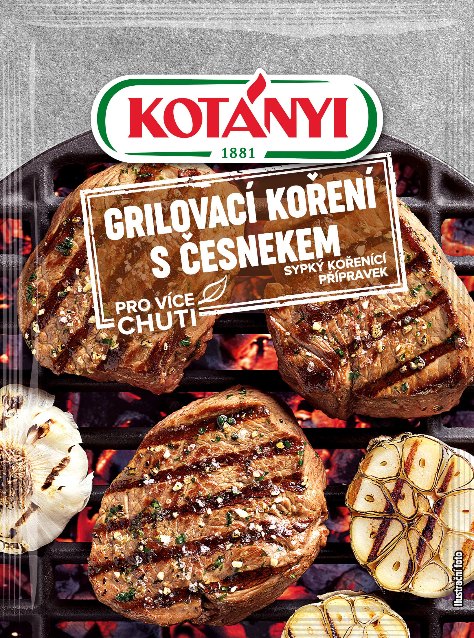 Kotányi Grilovací koření s česnekem