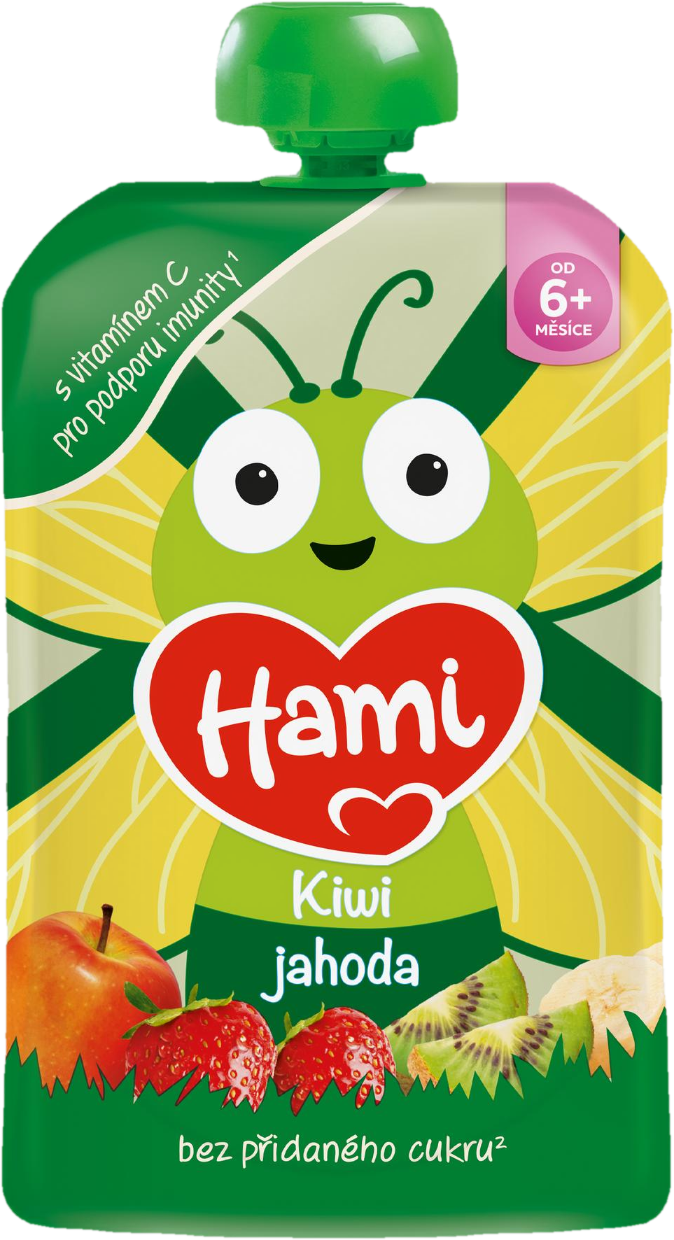 Hami Kapsička kiwi a jahoda