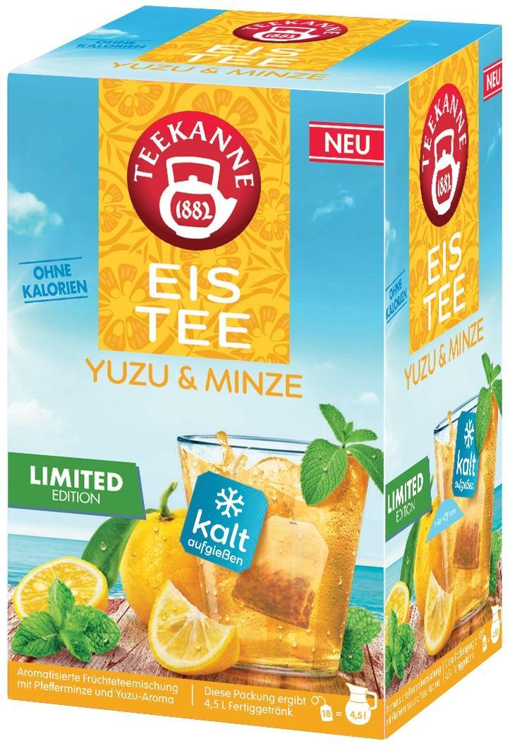 Teekanne Eistee Yuzu & Minze
