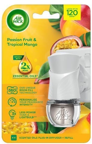 Air Wick Elektrický osvěžovač vzduchu strojek a náplň maracuja a tropické mango