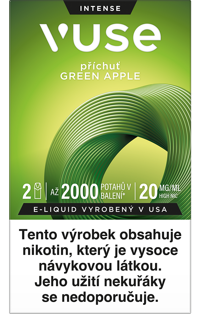 Vuse GO Reload 1000 Pod Green Apple