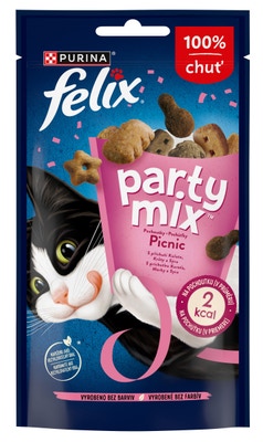 Felix Party Mix pamlsky pro kočky, Picnic Mix