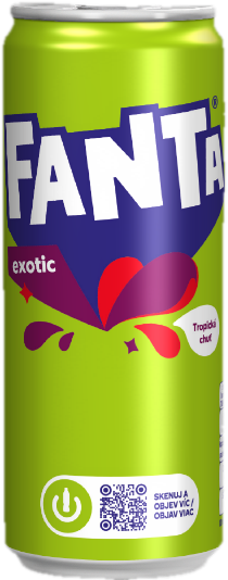 Fanta Exotic plech