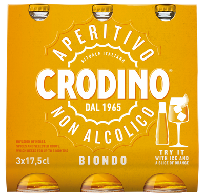 Crodino Biondo nealko (3x 175 ml)
