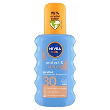 Nivea Sun Protect & Bronze Sprej na opalování OF 30 200ml
