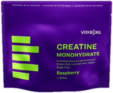 Voxberg Creapure kreatin malina doplněk stravy