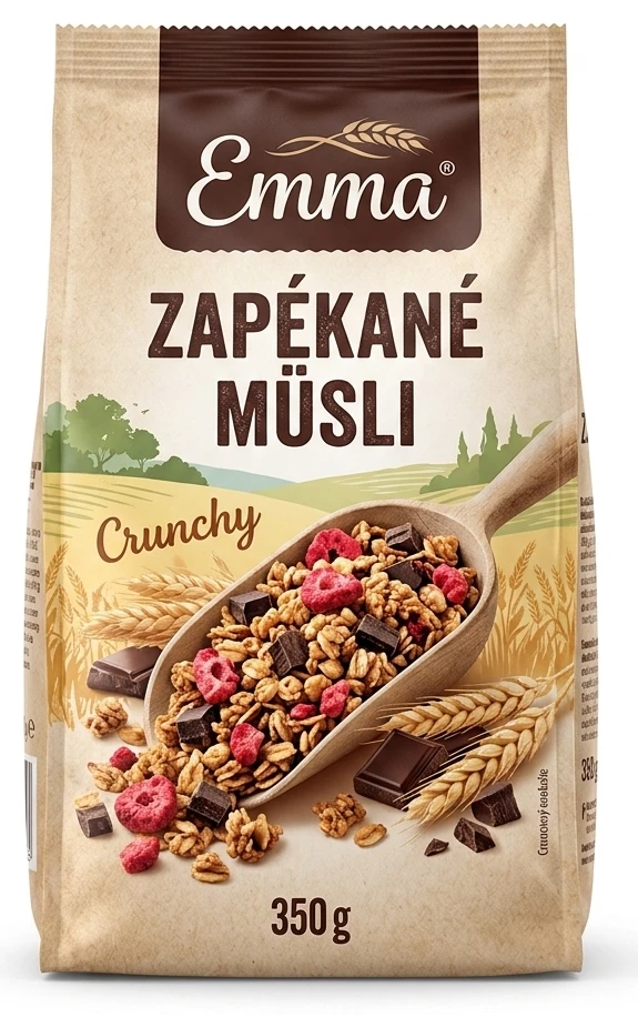 Emma Zapékané müsli