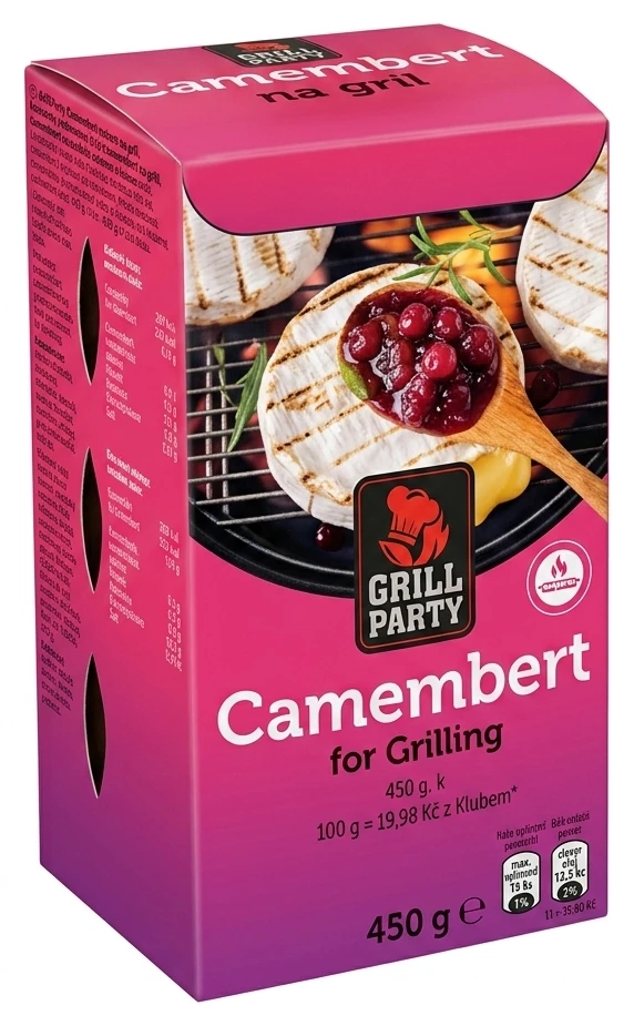 Grill Party Camembert na gril