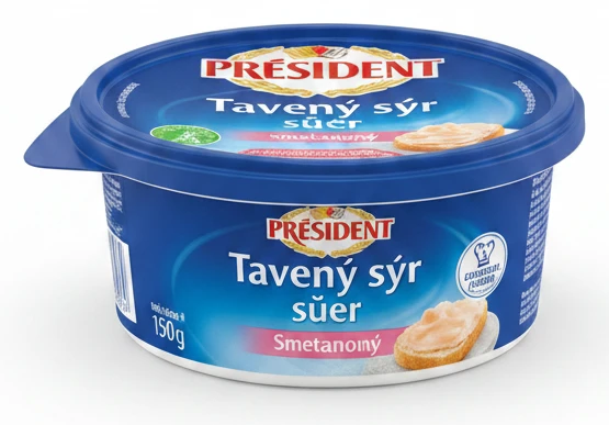 PRÉSIDENT Tavený sýr