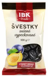 IBK TRADE Švestky sušené vypeckované