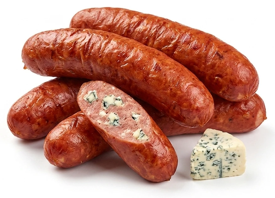 Klobása grilovací na gril s nivou