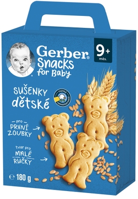 Gerber Snacks dětské sušenky