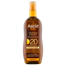 Astrid Sun Ochrana a bronz olej na opalování SPF 20 200ml