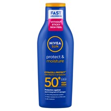 Nivea Sun Protect & Moisture Hydratační mléko na opalování OF 50+ 200ml