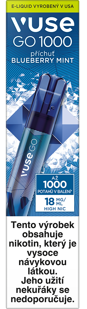 Vuse GO 1000 Blueberry Mint