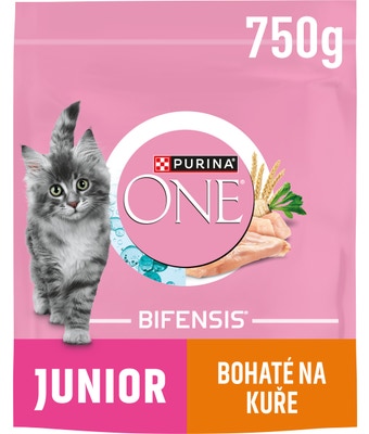 Purina ONE Bifensis Junior granule pro koťata, kuře