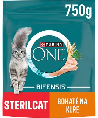 Purina ONE Bifensis Sterilised granule pro kočky, kuře