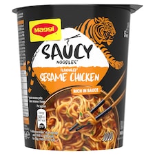 MAGGI Saucy Noodles s příchutí Kuřete a Sezamu 75g