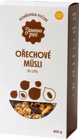 Janova pec Pečené müsli ořechové bez lepku