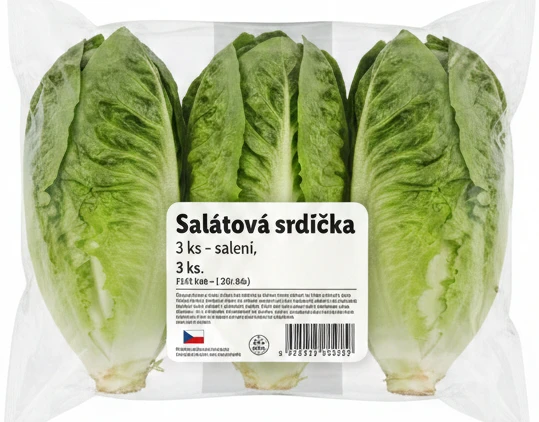 Salátová srdíčka