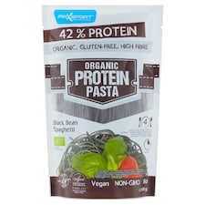 MaxSport Bio špagety z černých fazolí s vysokým obsahem bílkovin 200g