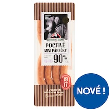 Kostelecké Uzeniny Poctivé mini párečky 0,180kg