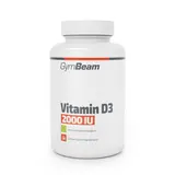 GymBeam Vitamín D3, 2000 IU, 120 caps