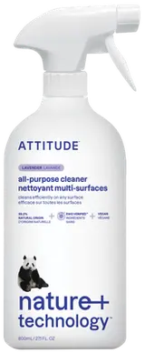 Attitude Nature+ Univerzální čistič s vůní levandule s rozprašovačem