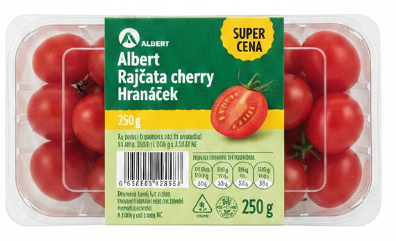Albert Rajčata cherry oválná Hranáček