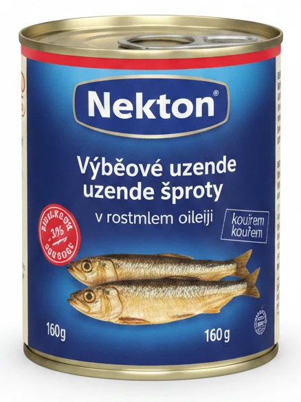 Nekton Výběrové uzené šproty