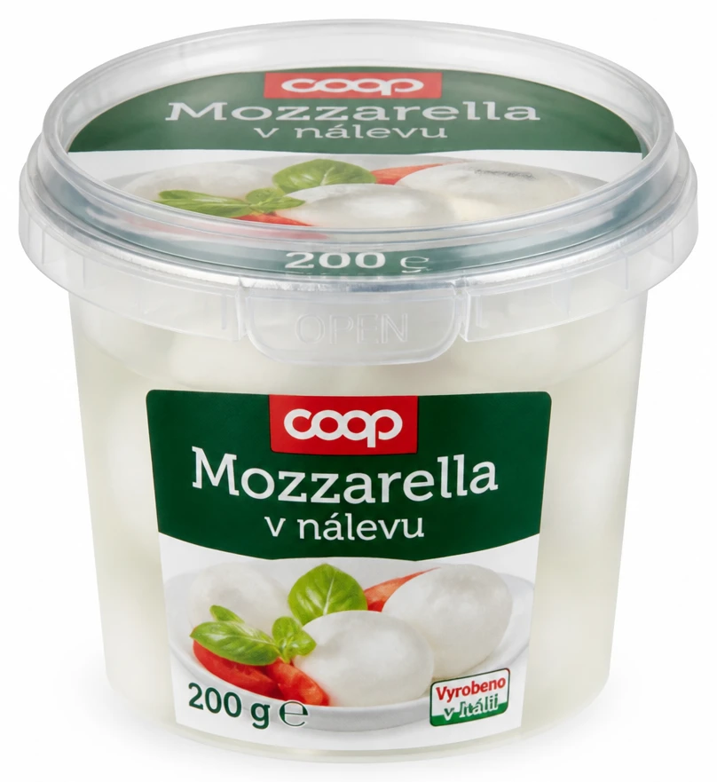 Mozzarella v nálevu