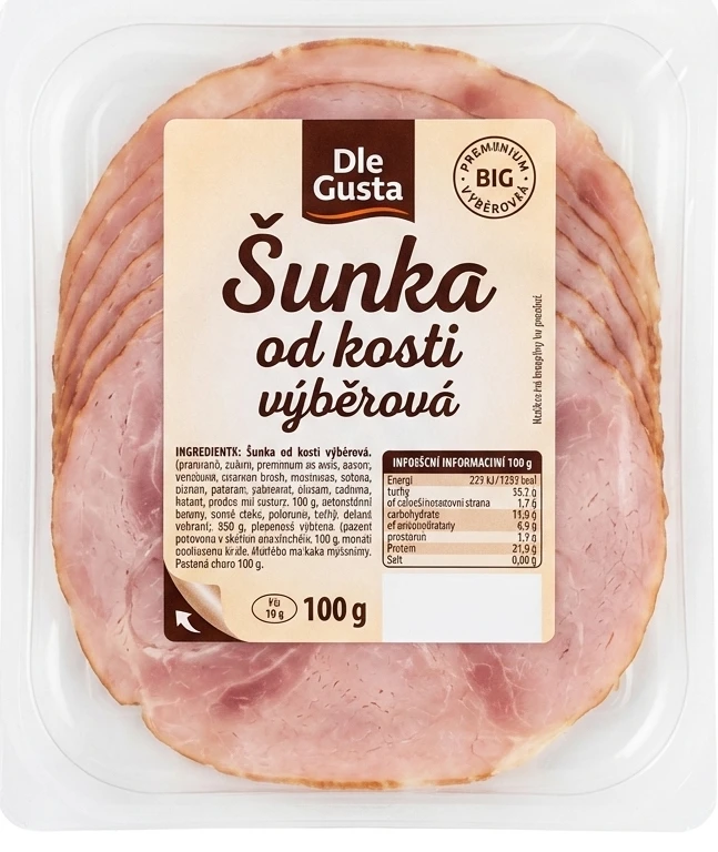 Šunka od kosti výběrová